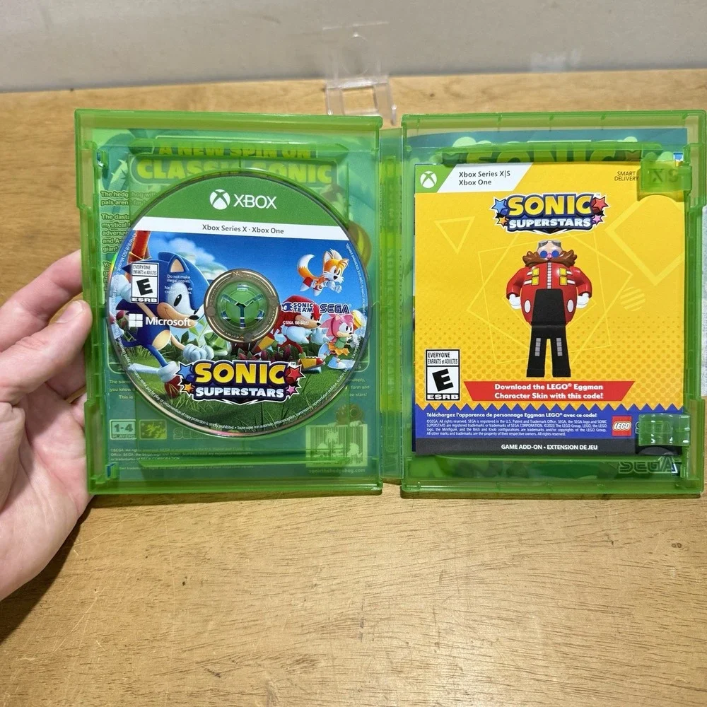Sega Sonic Superstars Xbox Series X Xbox One Video Game CIB 2023 0010086642223